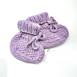 Hand knitted Baby Booties