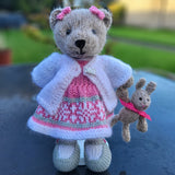 Knitted Bunnies, Bears and other  animals by Custom Bunnies and Bears