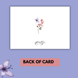 Blooms of Joy - Happy Birthday Greeting Card to download