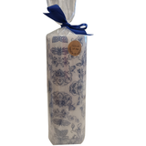 Decoupage Candles - The Blue Collection