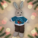 Christmas Bunnies and Bears by Custom Bunnies