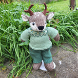 Knitted Bunnies, Bears and other  animals by Custom Bunnies and Bears