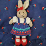 Knitted Bunnies, Bears and other  animals