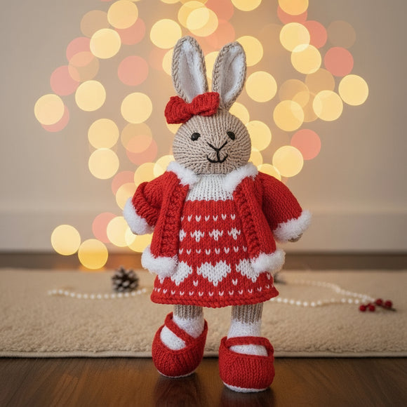 Christmas Bunnies and Bears by Custom Bunnies