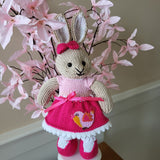 Knitted Bunnies, Bears and other  animals