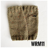 Hand knitted wrist warmers for Men
