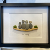 The Family Pebble Frame