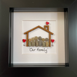 The Family Pebble Frame