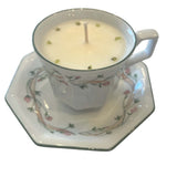 Tea cup candles and bowls
