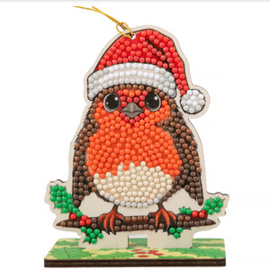 Jolly Robin Crystal Art Buddy from Craft Buddy