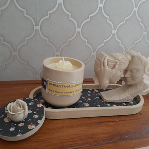 Jesmonite Candle Set