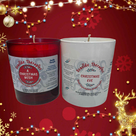 Christmas Candles by Seaside Therapies
