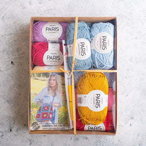 Colourful World Crocheted Bag Gift Box