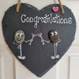 Celebration Pebble Art Slates