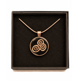 Copper Celtic Necklaces by Tracy Fry Art