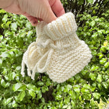 Hand knitted Baby Booties