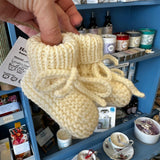Hand knitted Baby Booties