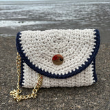Hand Crocheted Marcrame Cord Crossbody bags