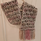 Hand Crochet Merino Blend Scarves by Mona Handicrafts