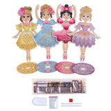 Ballerina Crystal Art Set