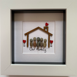 The Family Pebble Frame