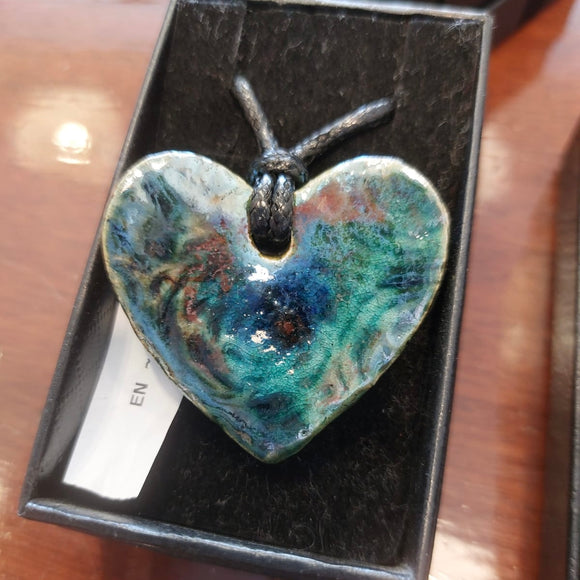 Raku Pendants