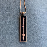 Ogham Necklace Pendants