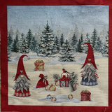 Christmas Tapestry Panel