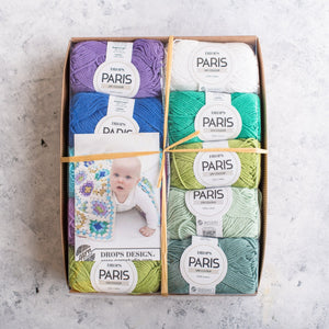 Granny Square Crochet Baby Blanket Yarn Pack - Garden Squares