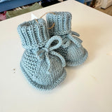 Hand knitted Baby Booties