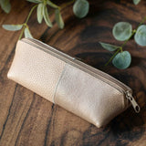 Pencil Cases - reclaimed leather