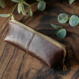 Pencil Cases - reclaimed leather