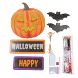 Halloween Sign to Craft in Crystal Art