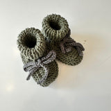 Hand knitted Baby Booties