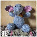 Hand knitted Elephant