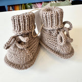 Hand knitted Baby Booties