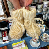 Hand knitted Baby Booties