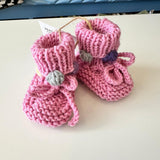Hand knitted Baby Booties