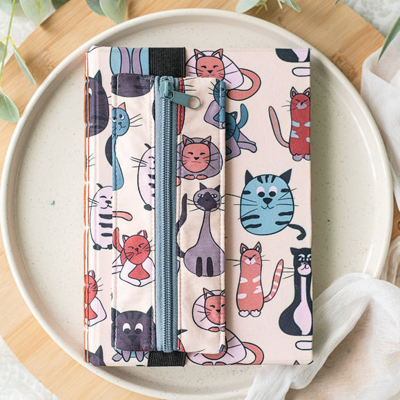 Handmade Notebook with matching pencil case