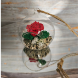 Hand Crocheted Red Rose
