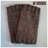 Hand knitted wrist warmers for Men