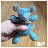 Mini Knitted Animals by Millamull Art and Design