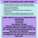 Purple and Turquoise Birthday Card