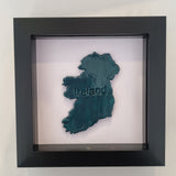 Ceramic Map of Ireland Frame