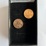 Cuff links from Strange Change