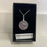 Coin pendants by Strange Change