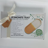 DIY Jesmonite Tray Painting Kit with Gold Leaf