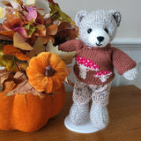 Knitted Bunnies, Bears and other  animals