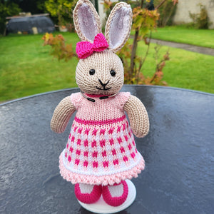 Knitted Bunnies, Bears and other  animals