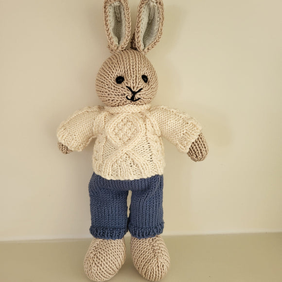 Knitted Bunnies, Bears and other  animals
